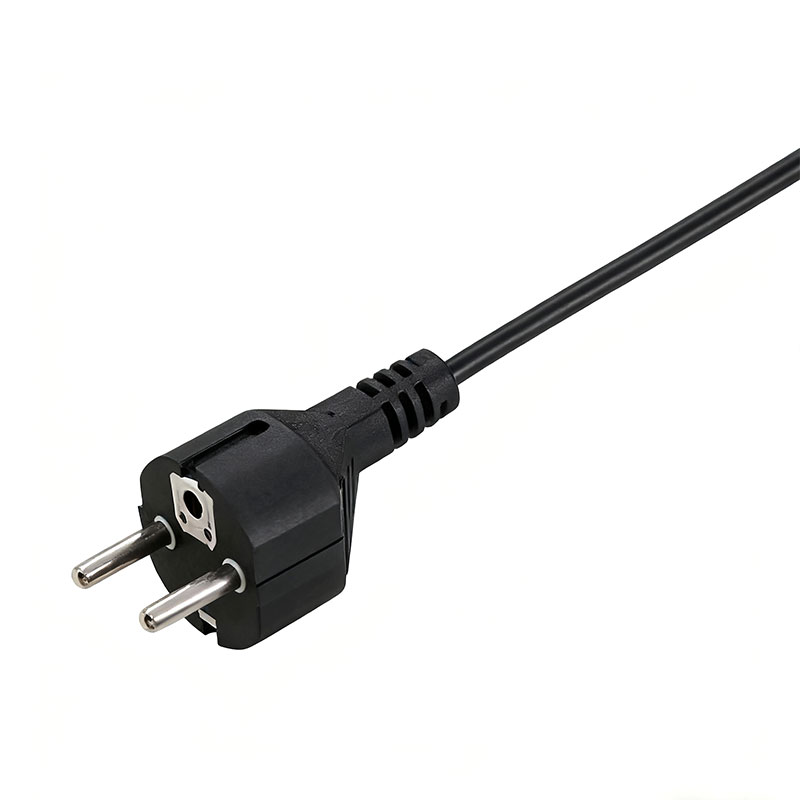 欧州標準 2 ピン電源プラグ電源コード