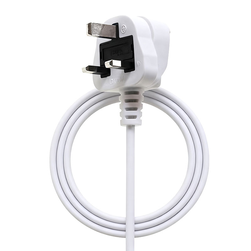 英国標準 3 ピン電源プラグ 250V AC 電源コード