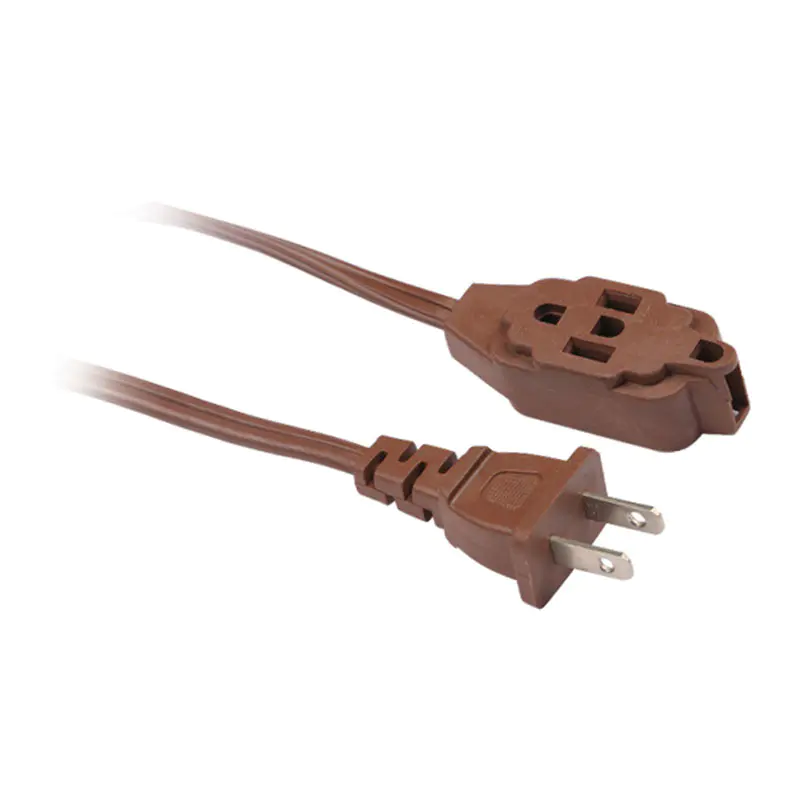 12v アメリカ標準 Spt 家庭用延長コード 2 極プラグとマルチコンセント FP-690、FP-691、FP-692、FP-693、FP-688、FP-689