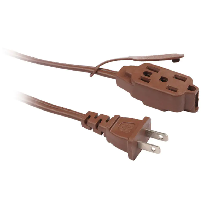 12v アメリカ標準 Spt 家庭用延長コード 2 極プラグとマルチコンセント FP-690、FP-691、FP-692、FP-693、FP-688、FP-689