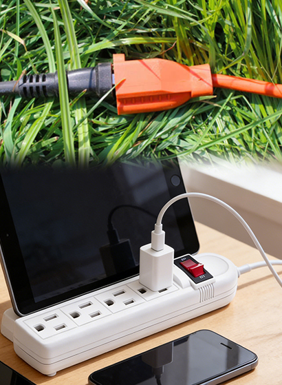 各種電化製品の延長コード